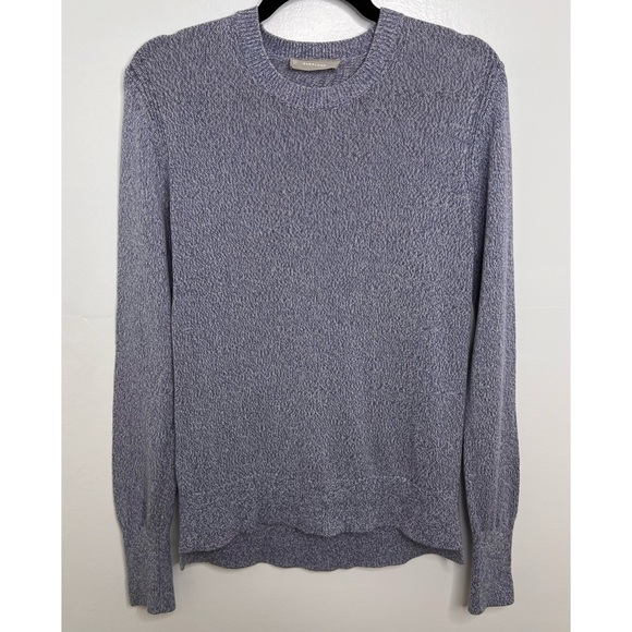 EVERLANE Light Blue Fine Knit Crew Neck Sweater - Picture 1 of 4